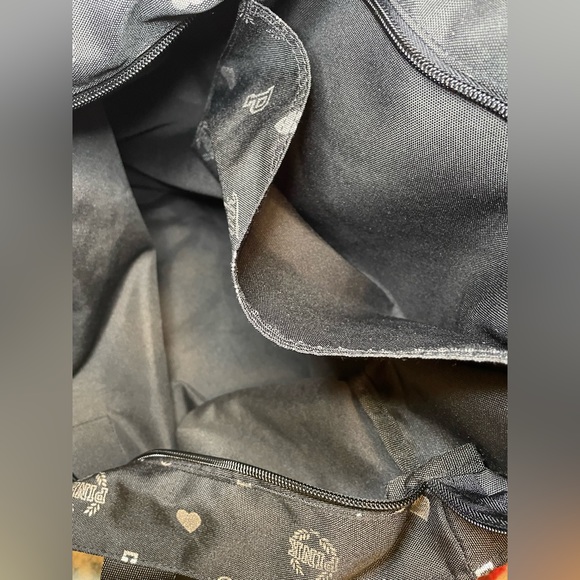 PINK by VICTORIA’S SECRET black and silver tote bag - Picture 5 of 5